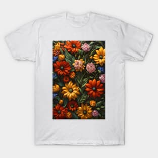 Floral Symphony: Blooms in Harmony T-Shirt